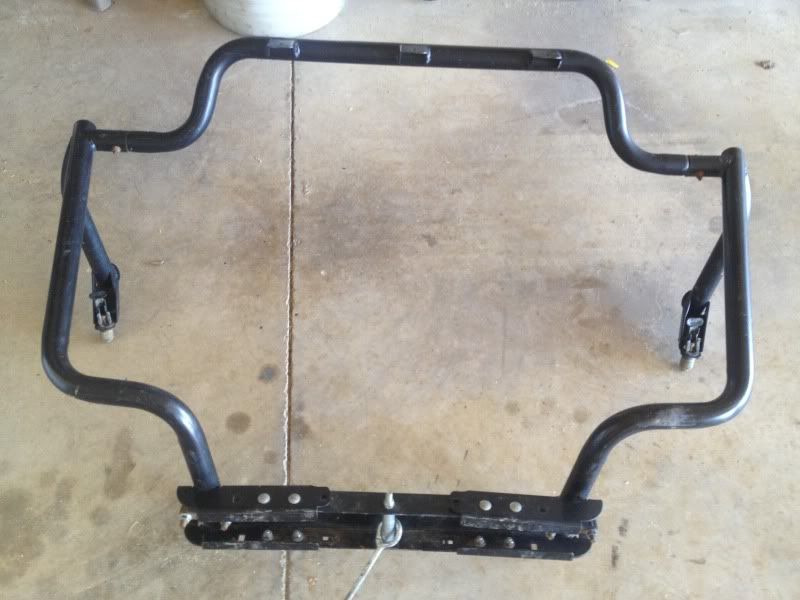 Polaris Rzr Lock & Ride Accessory Rack with tire carrier Polaris RZR